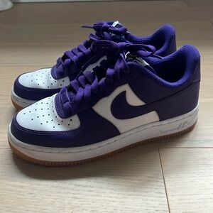 Nike Kids Sneakers - Purple and White